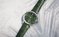 IWC Portofino Automatic Green Dial Green Leather Strap Watch for Women - IW357405