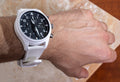 IWC Pilot's Watch Chronograph Top Gun Edition 'Lake Tahoe' Black Dial White Leather Strap Watch for Men - IW389105