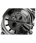 Diesel Mega Chief Chronograph Grey Dial Gunmetal Men's Watch - DZ4282