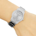 Calvin Klein City Grey Dial Silver Steel Strap Watch for Women - K2G23144