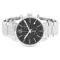 Calvin Klein City Chronograph Black Dial Silver Steel Strap Watch for Men - K2G27143