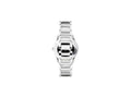 Calvin Klein Stately Black Dial Silver Steel Strap Watch for Women - K3G23121