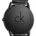 Calvin Klein Minimal Black Dial Black Mesh Bracelet Watch for Men - K3M21421