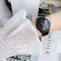 Calvin Klein Minimal Black Dial Black Mesh Bracelet Watch for Women - K3M5245X