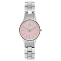 Calvin Klein Simplicity Pink Dial Silver Steel Strap Watch for Women - K432314E