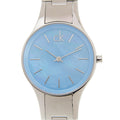 Calvin Klein Simplicity Blue Dial Silver Steel Strap Watch for Women - K432314N