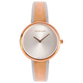 Calvin Klein Seduce Silver Dial Two Tone Steel Strap Watch for Women - K4E2N61X