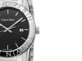 Calvin Klein City Black Dial Silver Steel Strap Watch for Men - K7Q21141