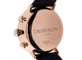 Calvin Klein High Noon Silver Dial Brown Leather Strap Watch for Men - K8M276G6