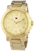 Tommy Hilfiger Bella Gold Dial Gold Steel Strap Watch for Women - 1781395