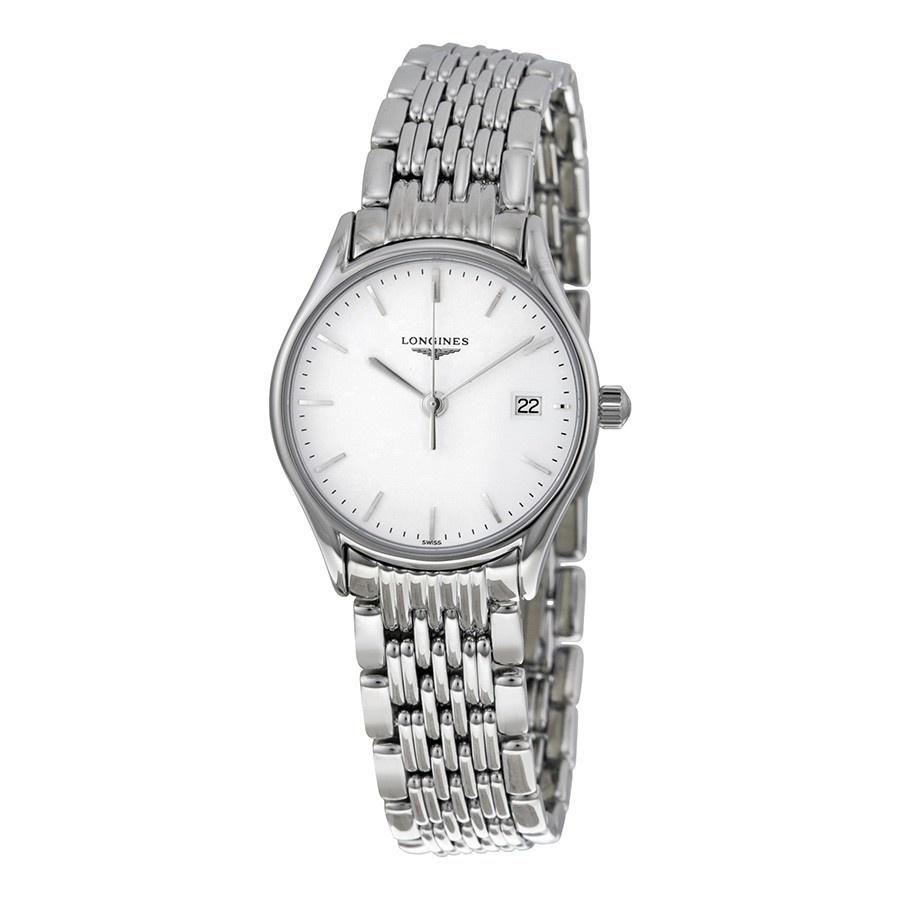 Longines Lyre Classico 25mm Stainless Steel Watch for Women - L4.259.4.12.6