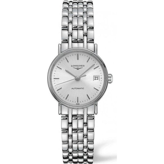 Longines Presence 25.5mm Automatic Stainless Steel Watch for Women - L4.321.4.72.6
