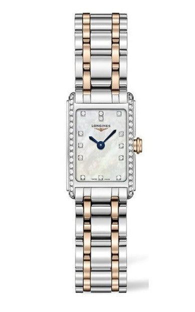 Longines Dolcevita Mother of Pearl Diamond Dial Watch for Women - L5.258.5.89.7