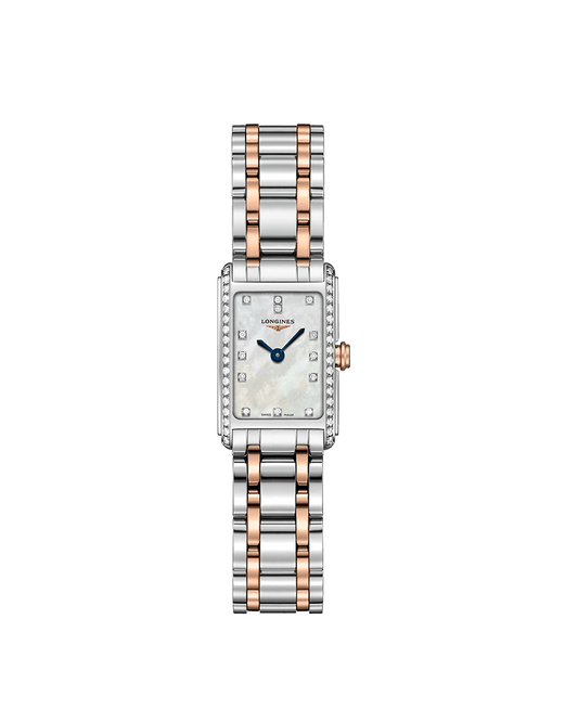 Longines Dolcevita Mother of Pearl Diamond Dial Watch for Women - L5.258.5.89.7