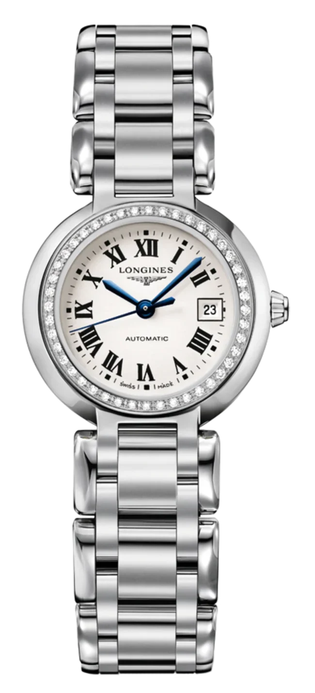 Longines PrimaLuna 26.5mm Automatic Stainless Steel Watch for Women - L8.111.0.71.6