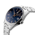 Tag Heuer Carrera Quartz Blue Dial Silver Steel Strap Watch for Women - WAR1112.BA0601