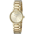 Marc Jacobs Peggy Gold Dial Gold Stainless Steel Strap Watch for Women - MBM3405