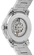 Fossil Townsman Skeleton Automatic White Dial Two Tone Steel Strap Watch for Men - ME3075