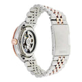 Fossil Townsman Skeleton Automatic White Dial Two Tone Steel Strap Watch for Men - ME3075