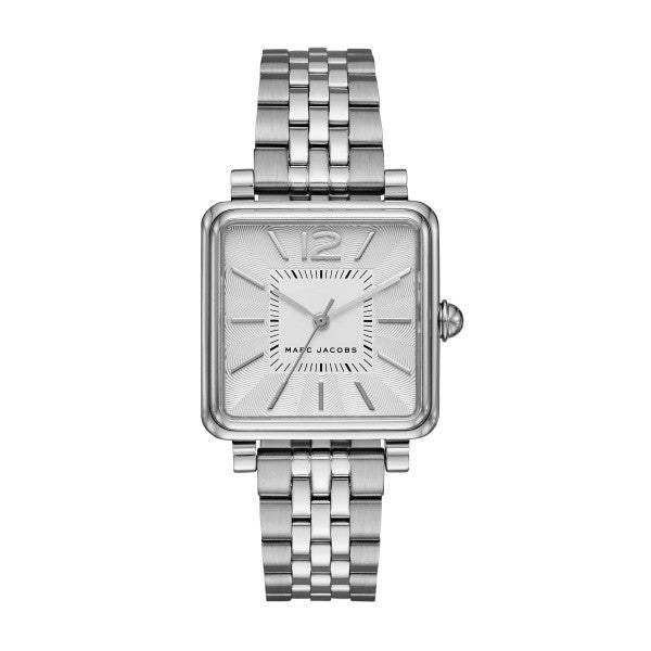 Marc Jacobs Vic Silver Dial Silver Stainless Steel Strap Watch for Women - MJ3461