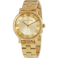 Michael Kors Norie Gold Dial Gold Steel Strap Watch for Women - MK3560