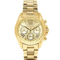 Michael Kors Bradshaw Gold Dial Gold Steel Strap Watch for Women - MK5798