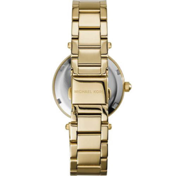 Michael Kors Parker Gold Dial Gold Steel Strap Watch for Women - MK6469