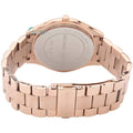 Michael Kors Slim Runway Rose Gold Dial Rose Gold Stainless Steel Strap Watch for Women - MK3197