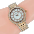 Michael Kors Kerry Mother of Pearl Dial Rose Gold Steel Strap Watch for Women - MK3313