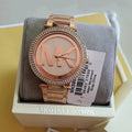 Michael Kors Parker Rose Gold Dial Rose Gold Steel Strap Watch for Women - MK5865