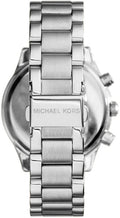 Michael Kors Brinkley Silver Dial Silver Steel Strap Watch for Women - MK6186