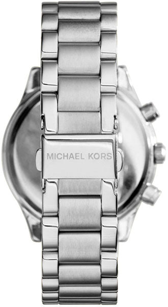 Michael Kors Brinkley Silver Dial Silver Steel Strap Watch for Women - MK6186