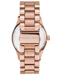 Michael Kors Layton Rose Gold Dial Rose Gold Steel Strap Watch for Women - MK6395