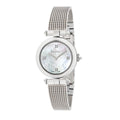 Gucci Diamantissima Diamonds Mother of Pearl Dial Silver Mesh Bracelet Watch for Women - YA141504