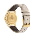 Gucci G Timeless Quartz Beige Dial Beige Leather Strap Watch For Women - YA126580A