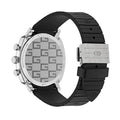 Gucci Grip Chronograph Quartz Black Dial Black Rubber Strap Watch For Men - YA157301