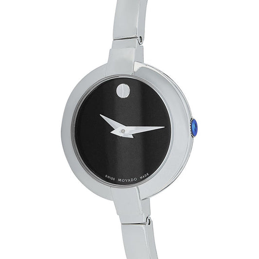 Movado Bela 25mm Stainless Steel Bangle Watch For Women - 0606595