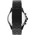 Fossil Forrester Chronograph Black Dial Black Steel Strap Watch for Men - FS5697