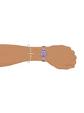 Guess Trend Diamonds Purple Dial Purple Steel Strap Watch for Women - GW0512L4