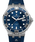 Maurice Lacroix Aikon Venturer Blue Dial Blue Rubber Strap Watch for Men - AI6058-SS001-430-1