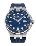 Maurice Lacroix Aikon Venturer Blue Dial Blue Rubber Strap Watch for Men - AI6058-SS001-430-1