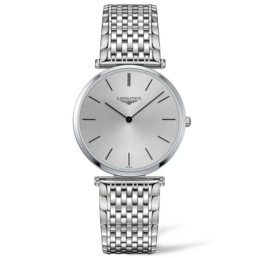 Longines La Grande Classique De Longines Silver Dial Silver Steel Strap Watch for Women - L4.755.4.72.6