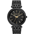 Michael Kors Darci Black Dial Black Steel Strap Watch for Women - MK3337