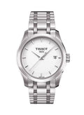 Tissot T Trend Couturier White Dial Watch For Women - T035.210.11.011.00