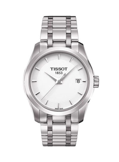 Tissot T Trend Couturier White Dial Watch For Women - T035.210.11.011.00