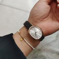 Calvin Klein Incentive White Dial Brown Leather Strap Watch for Women - K3P236G6