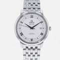 Omega De Ville Prestige Co Axial Automatic White Dial Silver Steel Strap Watch for Men - 424.10.40.20.02.005