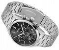 Hugo Boss Champion Black Dial Silver Steel Strap Watch for Men - 1513871