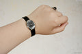 Calvin Klein Incentive Black Dial Black Rubber Strap Watch for Women - K3P231C1