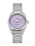 Omega Seamaster Aqua Terra Quartz Purple Dial Silver Steel Strap Watch for Women - 220.10.28.60.60.001